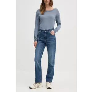 Sisley jeansi femei high waist, 4YRZLE03X imagine