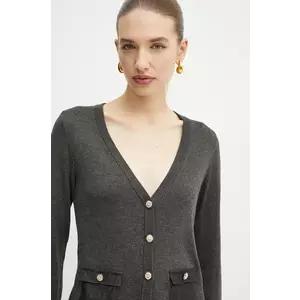 Morgan cardigan din amestec de lana MJE culoarea gri, light, MJE imagine