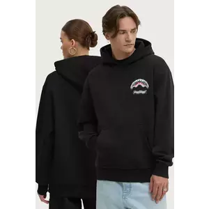 Sprayground hanorac de bumbac culoarea negru, cu glugă, cu imprimeu, SP678 imagine