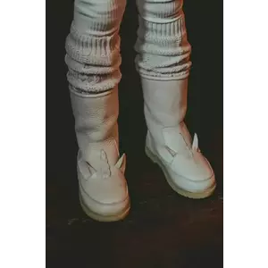 Donsje ghete de iarna pentru copii din piele Wadudu Special Boots Unicorn culoarea roz, 2022109 imagine