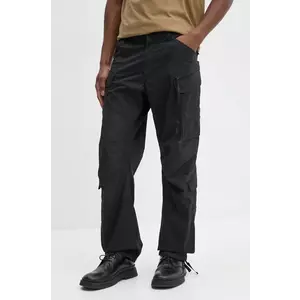 G-Star pantaloni bărbați, culoarea negru, cu fason cargo, D25219-D308 imagine