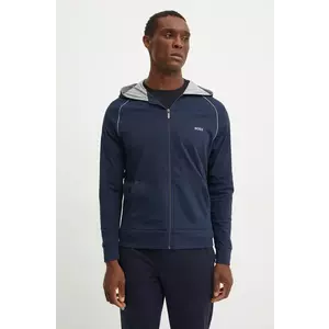 BOSS bluză lounge cu glugă, neted, 50515392 imagine