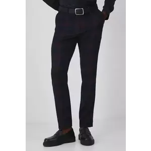 Medicine pantaloni barbati, culoarea bordo, mulata imagine