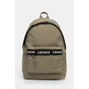 Lacoste rucsac culoarea verde, mare, cu imprimeu, NU4685NZ imagine