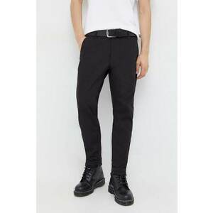 G-Star pantaloni bărbați, culoarea gri, cu fason chinos imagine