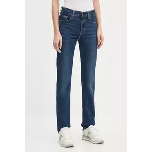 Levi's jeansi 724 HIGH RISE STRAIGHT femei, culoarea albastru marin, 18883 imagine