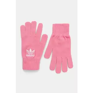 adidas Originals manusi femei, culoarea roz, JG6122 imagine