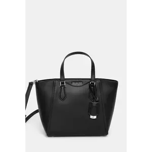 MICHAEL Michael Kors poseta de piele culoarea negru, 32F4STBC1L imagine