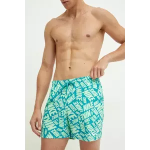 Nike pantaloni scurti de baie culoarea verde, NESSE566 imagine