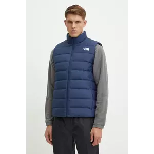 The North Face vesta Aconcagua 3 barbati, culoarea albastru marin, de iarna, NF0A84IK4GV1 imagine