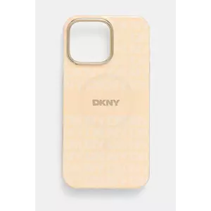 Dkny etui pentru telefon iPhone 16 Pro Max 6.9 culoarea portocaliu, DKHMP16XHRHSEP imagine