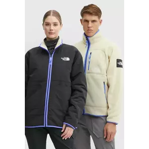 The North Face geaca cu doua fete TNF x Yinka Ilori culoarea bej, de tranzitie, NF0A89GK4D51 imagine