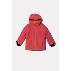 Rossignol geaca de schi pentru copii STRAWPILE culoarea roz, RLNYJ06 imagine