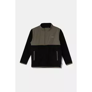 Vans bluza copii BY Ranford Polar Fleece HZ culoarea negru, modelator, VN000JQ44Y41 imagine