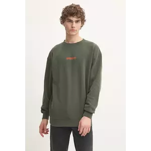 Superdry bluza barbati, culoarea verde, cu imprimeu, M2013734A-ZC3 imagine