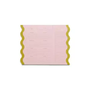 Designworks Ink planificator magnetic de mese Pink & Chartreuse imagine