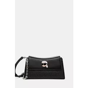 Karl Lagerfeld poseta de piele culoarea negru, 246W3029 imagine