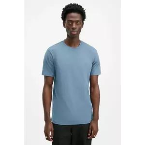 AllSaints tricou din bumbac BRACE barbati, neted, M030JB imagine