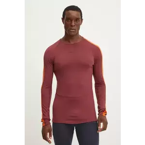 Icebreaker longsleeve funcțional 200 ZoneKnit culoarea rosu, IB0A56HA02L1 imagine