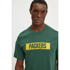 Nike tricou de antrenament Green Bay Packers culoarea verde, cu imprimeu, 02FF-3EE-7T-B73 imagine