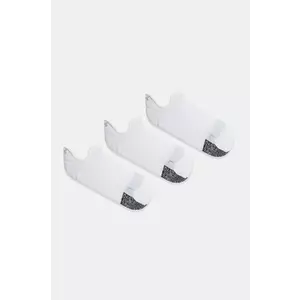 Under Armour sosete Breathe 3-pack femei, culoarea alb, 1387052 imagine