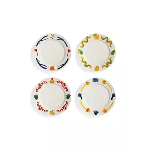 &k amsterdam un set de farfurii haines l 4-pack imagine