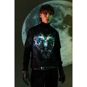 Medicine tricou culoarea negru, modelator imagine