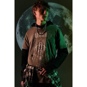 Medicine tricou din bumbac barbati, culoarea gri, cu imprimeu imagine