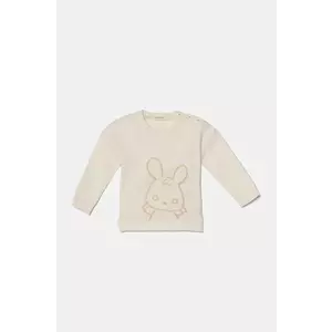 United Colors of Benetton pulover bebe culoarea bej, 16AKA1017 imagine