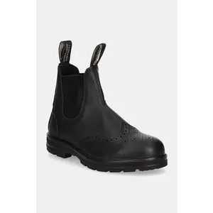 Blundstone ghete chelsea de piele culoarea negru, cu toc plat, 2443 imagine