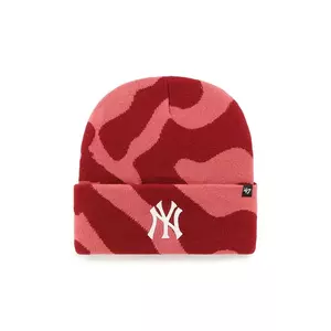 47 brand caciula MLB New York Yankees culoarea rosu, B-FRFMK17ACE-IR imagine