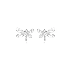 Lilou cercei placați cu argint Dragonfly 182/22/KOL/AZU/BIC/SR imagine