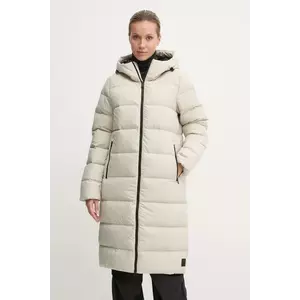 Jack Wolfskin geaca de puf Frozen Palace femei, culoarea gri, de iarna, 1204133 imagine