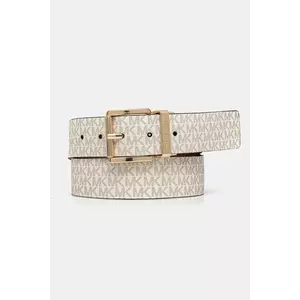 MICHAEL Michael Kors brâu reversibil femei, culoarea bej imagine