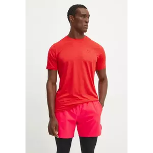 Under Armour tricou de antrenament Rush Energy culoarea rosu, neted, 1383973 imagine