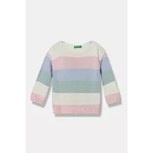 United Colors of Benetton pulover copii culoarea roz, light, 1070H102T imagine