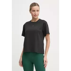 adidas Performance tricou de antrenament Strength culoarea negru, IW1497 imagine