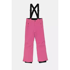 Protest pantaloni de schi pentru copii culoarea roz imagine