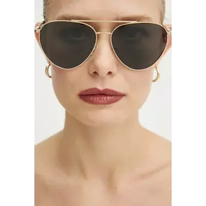 Jimmy Choo ochelari de soare femei, culoarea negru, 0JC4002B imagine