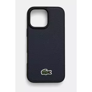 Lacoste etui pentru telefon iPhone 16 Pro Max 6.9 culoarea albastru marin, LCHMP16XPVCV imagine