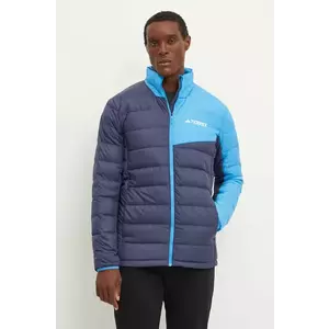 adidas TERREX geacă sport din puf Multi culoarea albastru marin, de tranzitie, JI9247 imagine