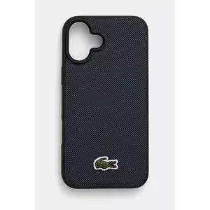 Lacoste etui pentru telefon iPhone 16 Plus 6.7 culoarea albastru marin, LCHMP16MPVCV imagine