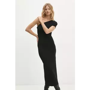 Answear Lab rochie culoarea negru, maxi, mulată imagine