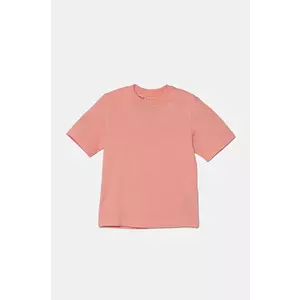 adidas tricou de bumbac pentru copii J SZN GFX TEE culoarea roz, IV7114 imagine