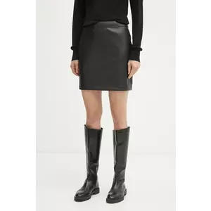 Boss Orange fusta culoarea negru, mini, drept, 50528381 imagine