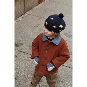 Konges Sløjd palton copii CALIN ROCKET COAT culoarea maro, KS101913 imagine