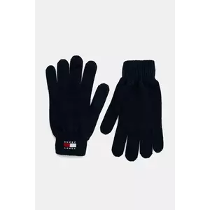 Tommy Jeans manusi de bumbac culoarea albastru marin, AM0AM13333 imagine