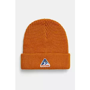 Picture caciula Kuldo culoarea portocaliu, din tesatura neteda, B260 imagine