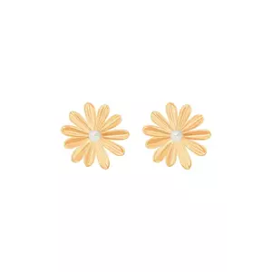 Lilou cercei placați cu aur Margaret 206/KOL/MP/1/PO imagine