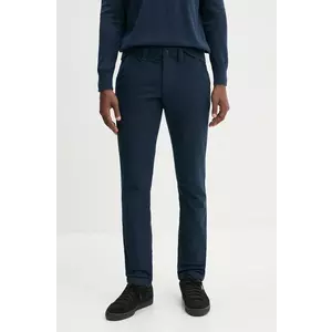 Timberland pantaloni barbati, culoarea albastru marin, cu fason chinos, TB0A6V324331 imagine